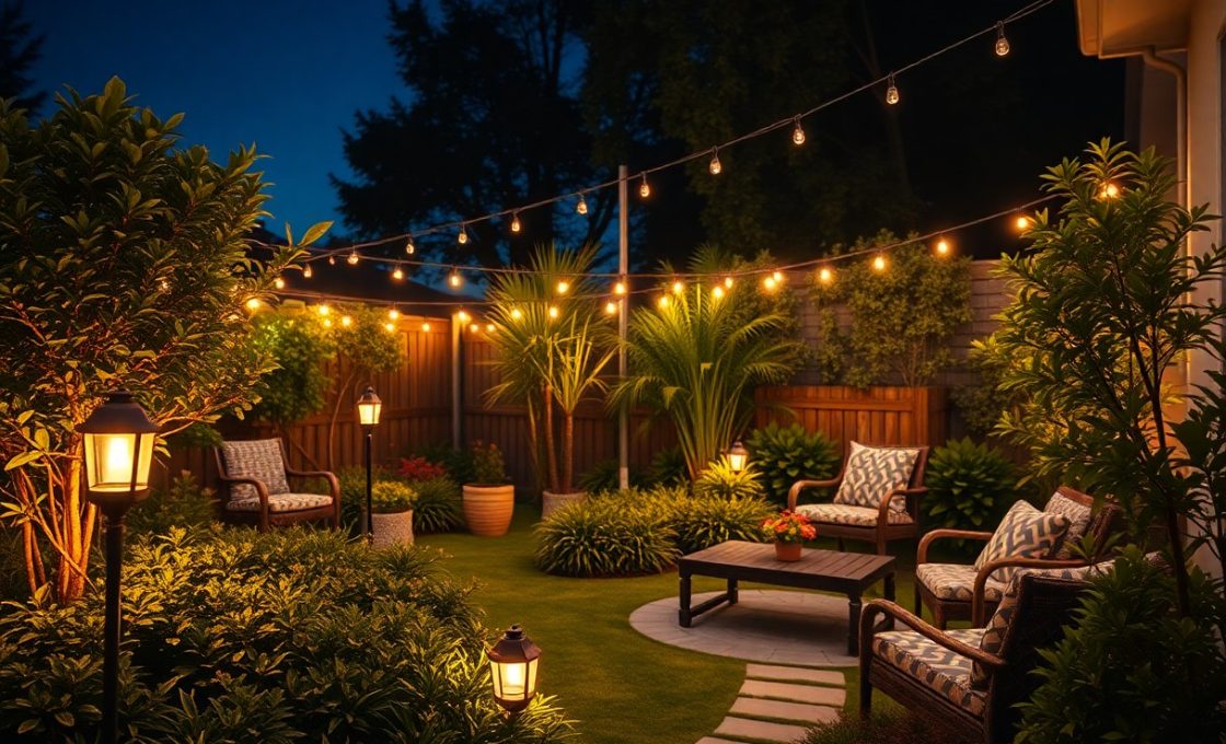 Illuminare il giardino con luci a energia solare e sensori intelligenti. Le opzioni più moderne per valorizzare e mettere in sicurezza gli spazi esterni. 1